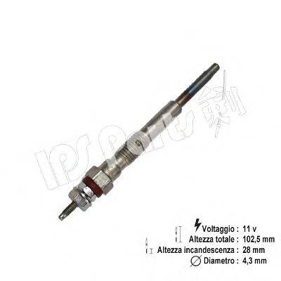 IPS PARTS IDG214 Изолятор, свеча накаливания