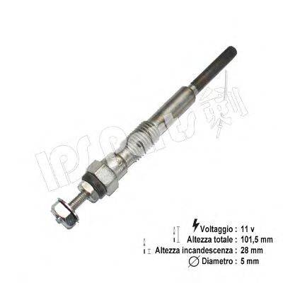 IPS PARTS IDG216 Изолятор, свеча накаливания