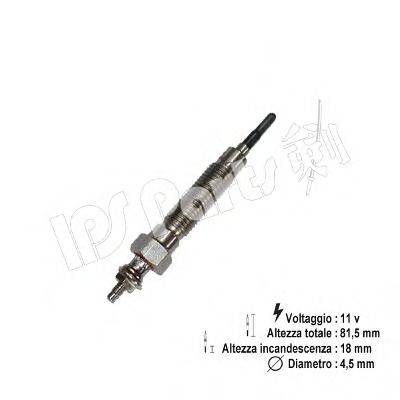 IPS PARTS IDG301 Изолятор, свеча накаливания