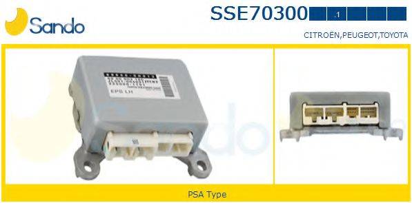 SANDO SSE703001 Блок управления, рулевой механизм с усилителем