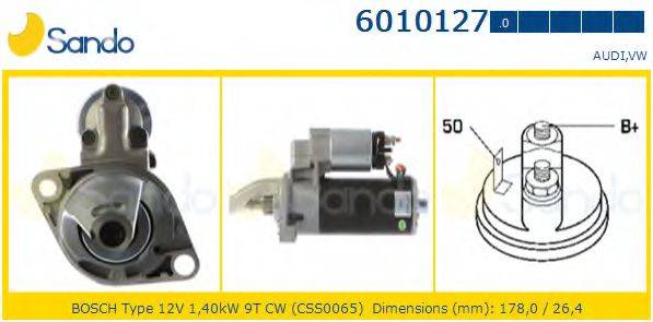 SANDO 60101270 Стартер