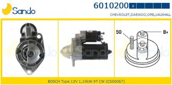 SANDO 60102000 Стартер