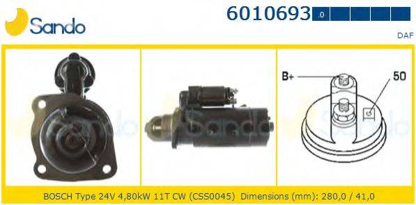 SANDO 60106930 Стартер