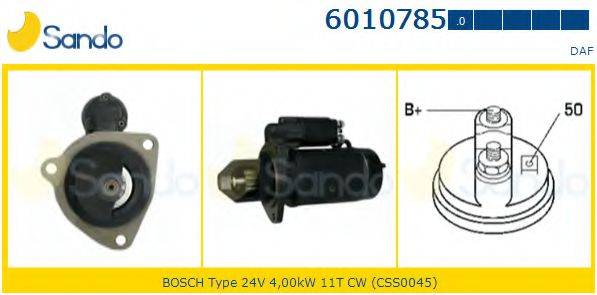 SANDO 60107850 Стартер