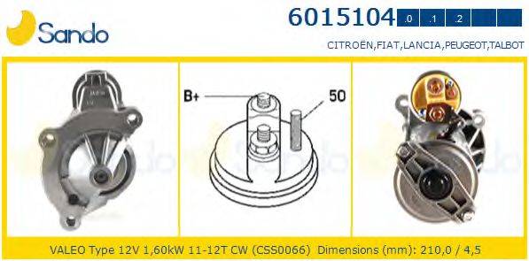 SANDO 6015104.0