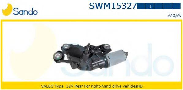 SANDO SWM153271 Двигатель стеклоочистителя