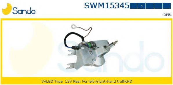 SANDO SWM153451 Двигатель стеклоочистителя
