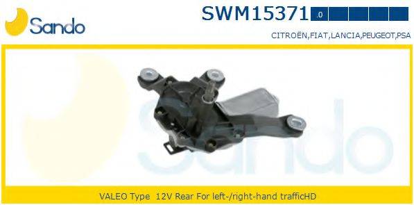 SANDO SWM153710 Двигатель стеклоочистителя