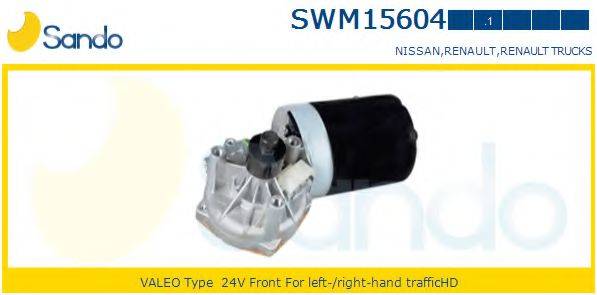 SANDO SWM156041 Двигатель стеклоочистителя