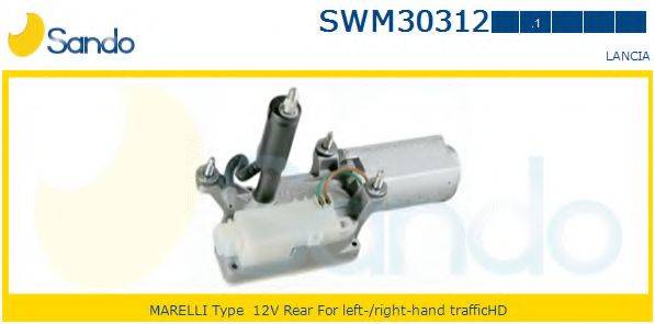 SANDO SWM303121 Двигатель стеклоочистителя