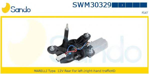 SANDO SWM303291 Двигатель стеклоочистителя