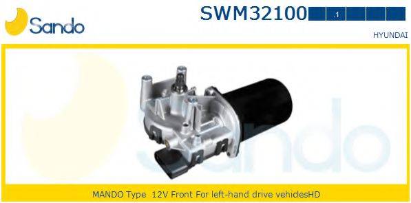 SANDO SWM321001 Двигатель стеклоочистителя