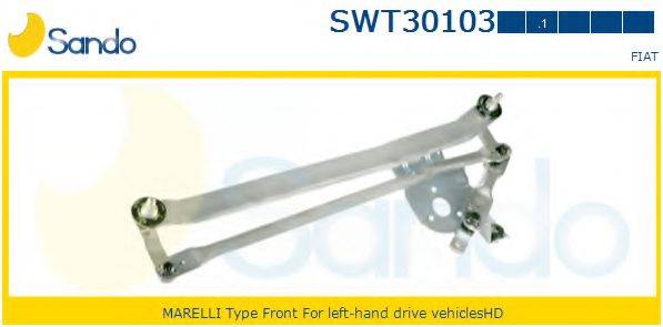 SANDO SWT301031 Система тяг и рычагов привода стеклоочистителя