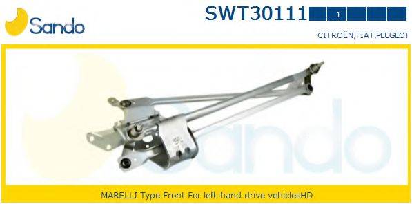 SANDO SWT301111 Система тяг и рычагов привода стеклоочистителя
