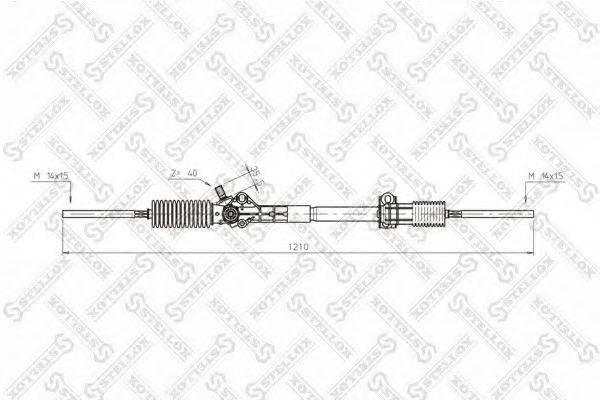 STELLOX 0035006SX Рулевой механизм