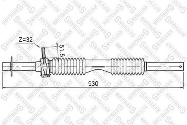 STELLOX 0035008SX Рулевой механизм