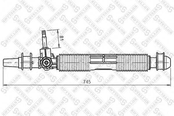 STELLOX 0035020SX Рулевой механизм