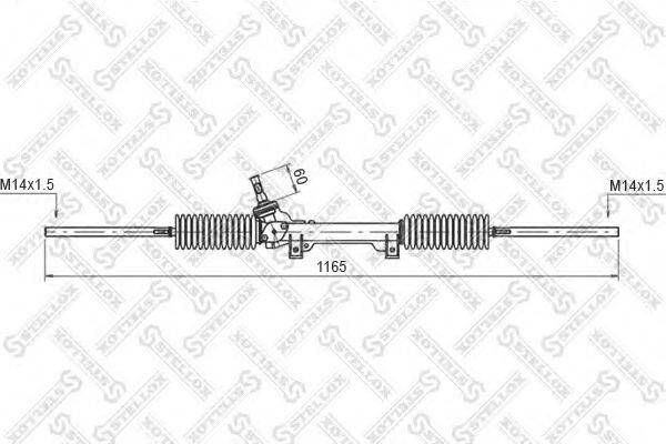 STELLOX 0035046SX Рулевой механизм