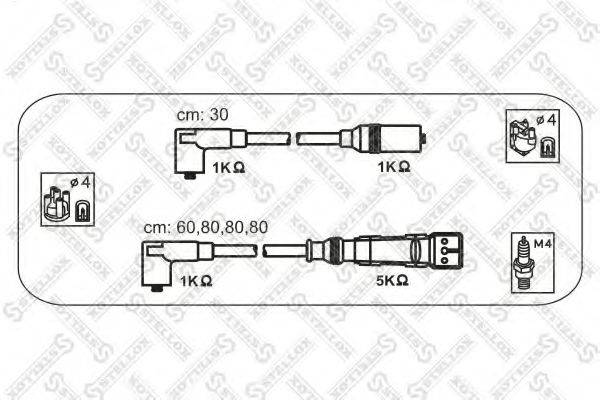 STELLOX 1031309SX Комплект проводов зажигания