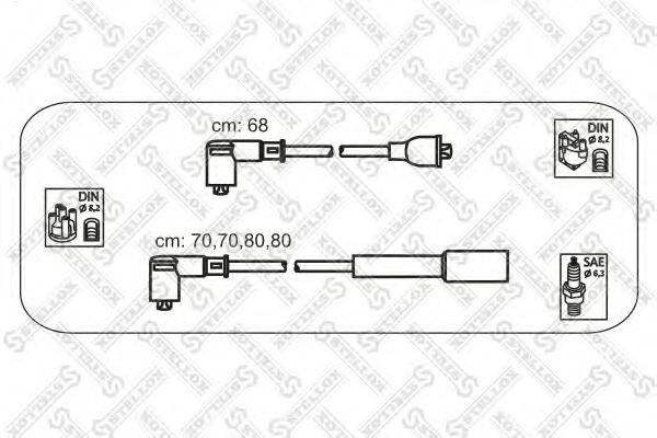 STELLOX 1038075SX Комплект проводов зажигания