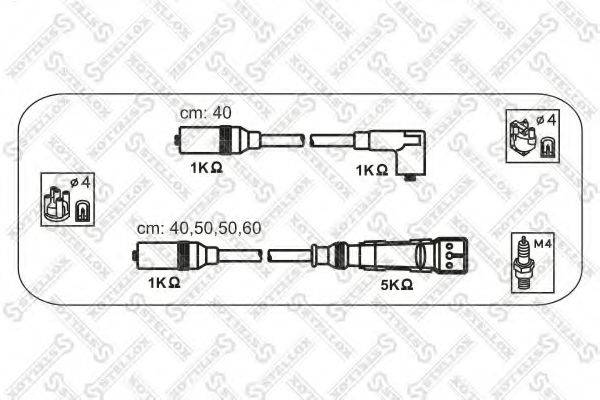 STELLOX 1038084SX Комплект проводов зажигания