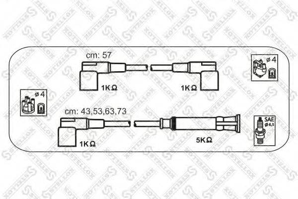 STELLOX 1038134SX Комплект проводов зажигания