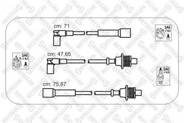 STELLOX 1038150SX Комплект проводов зажигания