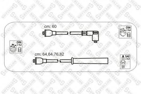 STELLOX 1038310SX Комплект проводов зажигания