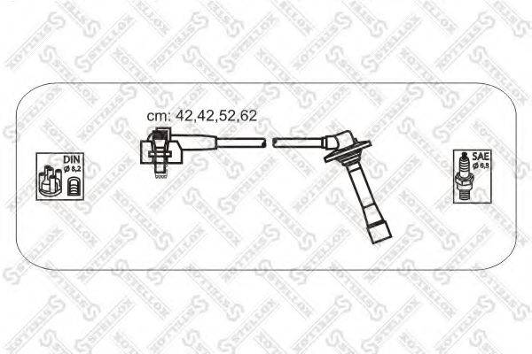 STELLOX 1038488SX Комплект проводов зажигания