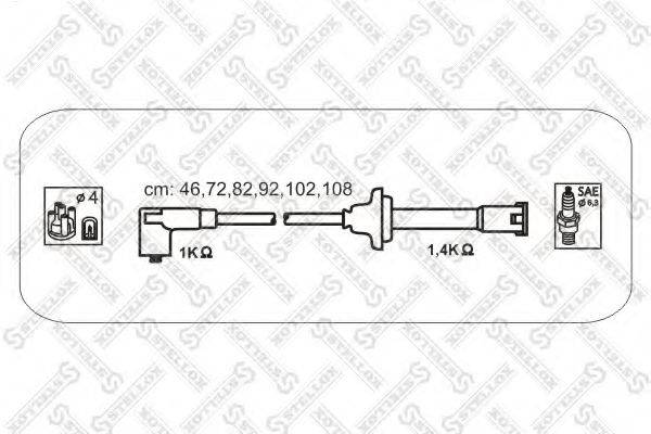 STELLOX 1038525SX Комплект проводов зажигания