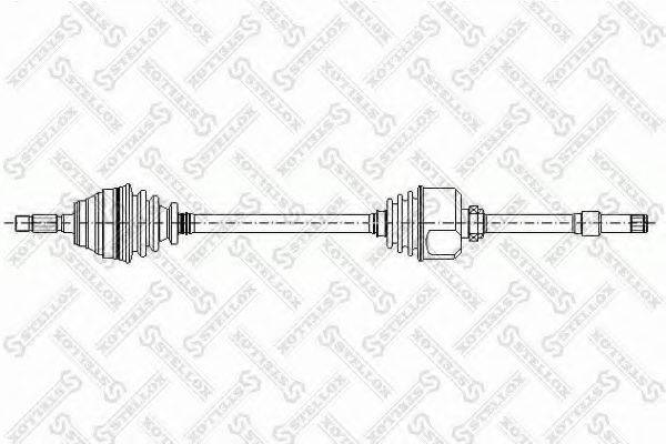 STELLOX 1581003SX Приводной вал