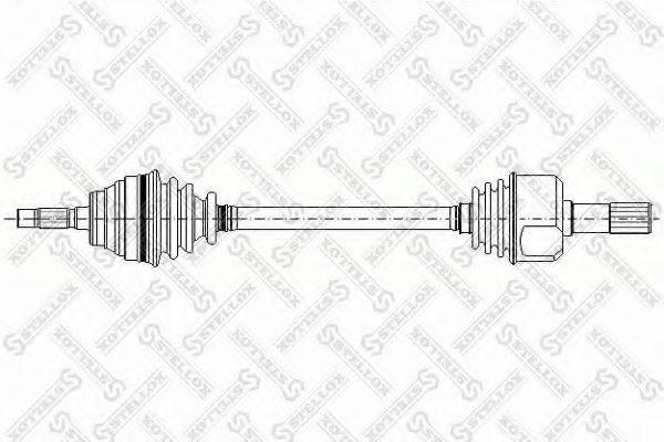 STELLOX 1581004SX Приводной вал