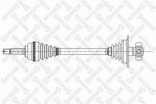 STELLOX 1581014SX Приводной вал