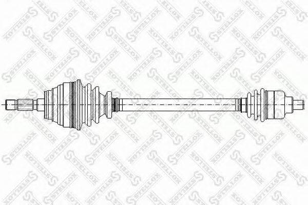 STELLOX 1581025SX Приводной вал