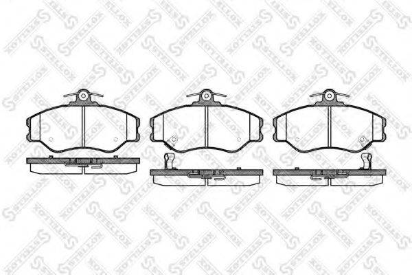 STELLOX 505002SX Комплект тормозных колодок, дисковый тормоз