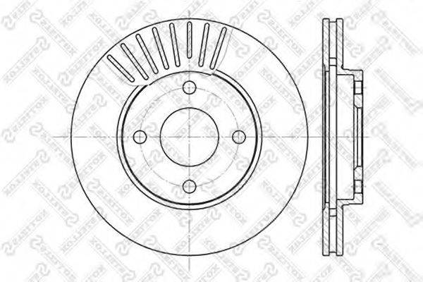 STELLOX 60202549VSX Тормозной диск