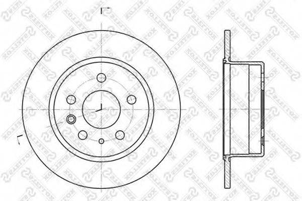 STELLOX 60203305SX Тормозной диск