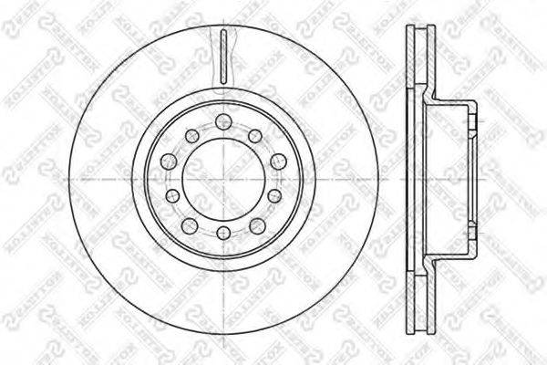 STELLOX 60203324VSX Тормозной диск