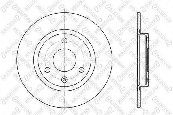 STELLOX 60209917SX Тормозной диск