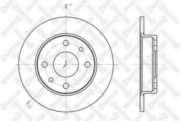 STELLOX 60209922SX Тормозной диск