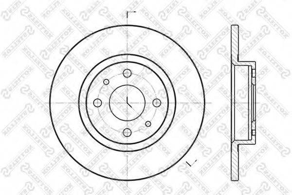 STELLOX 60209932SX Тормозной диск