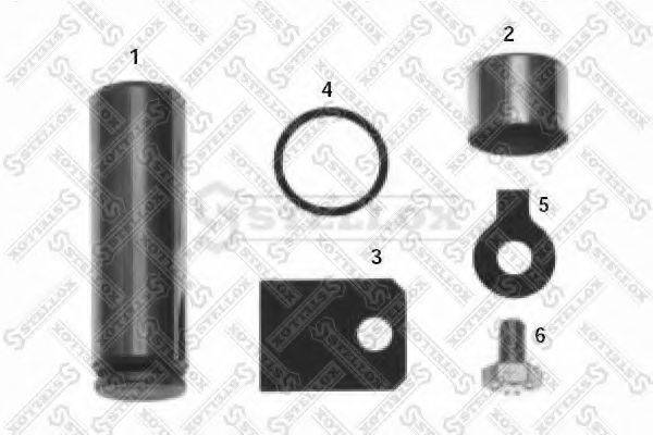 STELLOX 8510806SX пальцевой комплект тормозных колодок