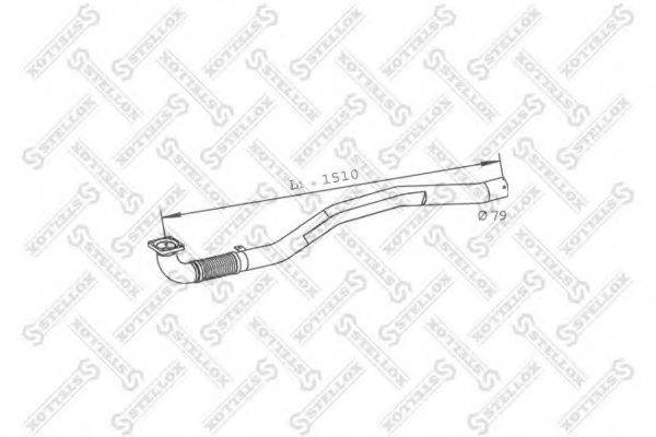 STELLOX 8203710SX Труба выхлопного газа