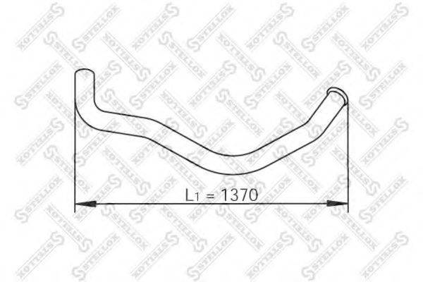 STELLOX 8203719SX Труба выхлопного газа