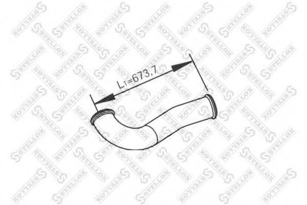 STELLOX 8203739SX Труба выхлопного газа
