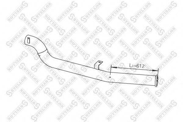 STELLOX 8203757SX Труба выхлопного газа