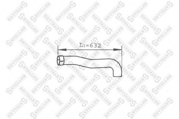 STELLOX 8203780SX Труба выхлопного газа