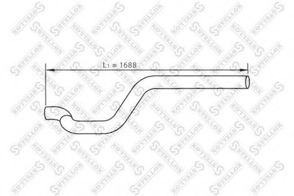 STELLOX 8203781SX Труба выхлопного газа