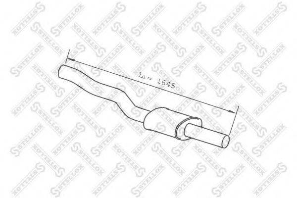 STELLOX 8203782SX Труба выхлопного газа