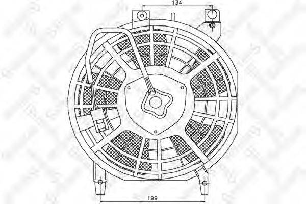 STELLOX 2999170SX Вентилятор, охлаждение двигателя
